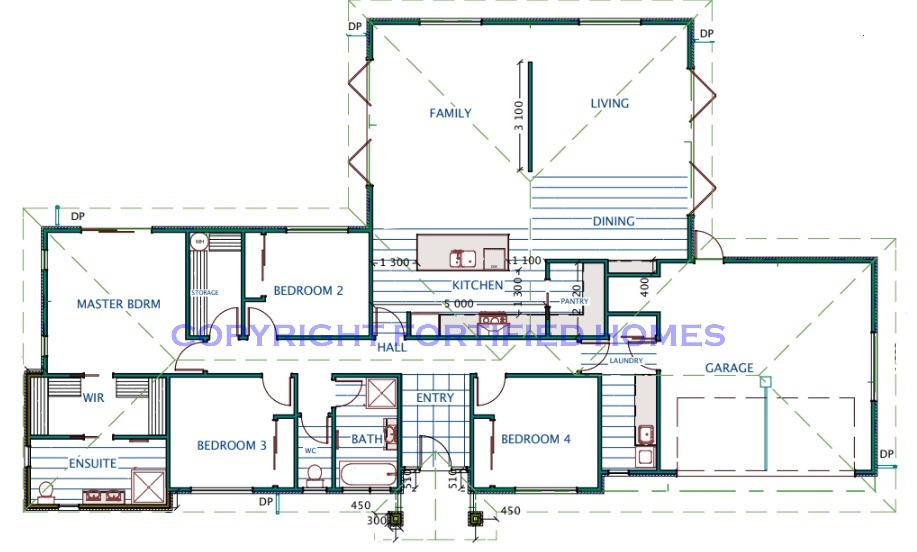 The Temple floor plan